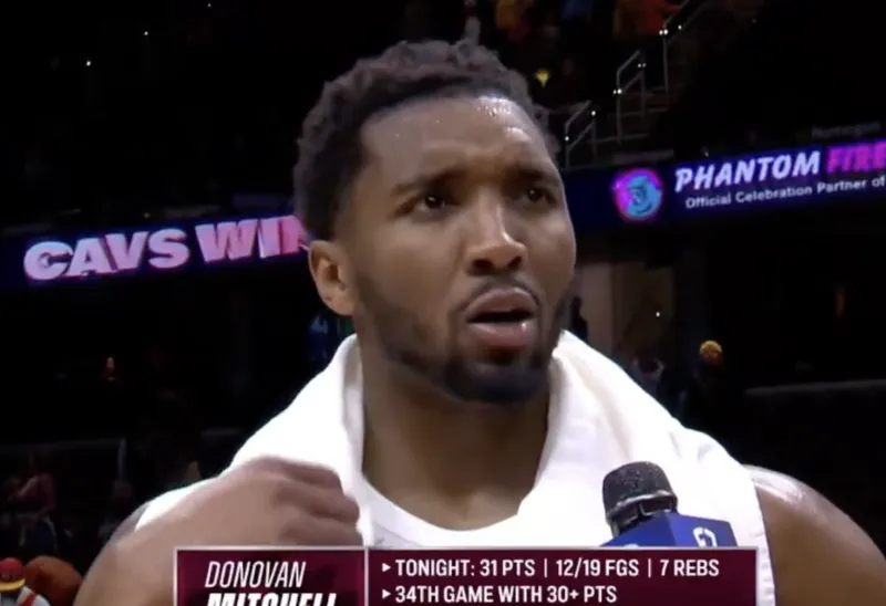 开云体育官网-米切尔谈季后赛：整座城市都很兴奋，只需要上场执行好战术